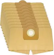 SPARES2GO Strong Dust Bags for DeWalt DXV23PTA 23L DXV38S 38L DXV20PA 20L Wet & Dry Vacuum Cleaner (Pack of 10)