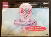 Anagram 29" Pacifier Super Shape Foil Balloon-Girl Theme