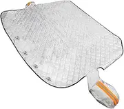 Gatuida Vehicle Snow Windshield Cover Car Windscreen Frost Guard Windscreen Cover Sunshade for Front Window