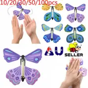 5-100X Magic Flying Butterfly for Surprise Gift Toy Christmas Thanksgiving Day