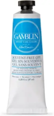 Gamblin Solvent Free Gel Medium 37Ml 1.25 Fl Oz (Pack of 1), Clear