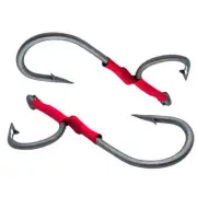 Kamikaze Game Lure Assist Hook 10/0 Rigs Twin Pack