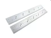 Shinwa 6" Rigid Machinist Ruler 4R Graduations with End Grads H-3001AE