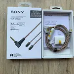 專賣 SONY/索尼MUC-M12SB2 4.4平衡線金寶線耳機升級線Z1R原線