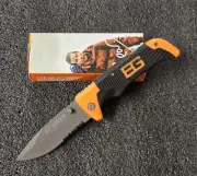 Gerber Bear Grylls Fiskars Survival Super Light Compact Folding Field Knife