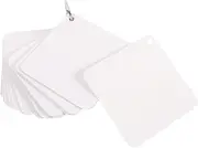 300 Sheets Blank Flashcards Cards Blank Cards Blank Memo Note Cards Blank Note Cards Blank Business Cards Office Index Cards Flashcards with Rings Blank Memo Card White TEHAUX