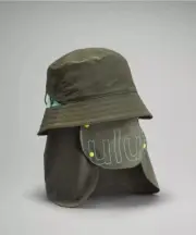 NWT! Lululemon Convertible Hiking Bucket Hat Medium Olive Size L/XL