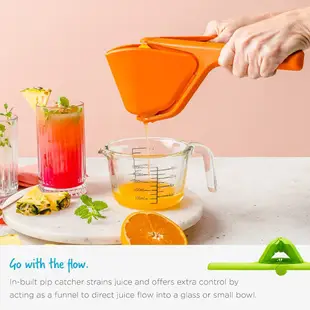 Easy Squeeze Lemon Fluicer 手動檸檬榨汁機柑橘榨汁機可折疊扁平,節省空間的檸檬榨汁機