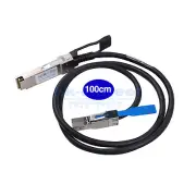 External SAS Cable QSFP SFF-8436 to SFF-8644 Hybrid HD Mini SAS Cable 1m/3.3ft