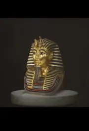King Tut Mask Replica Certification Authenticity Tutankhamun Statue Medium Size