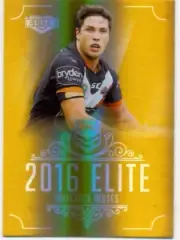 2016 NRL Elite Gold Card SG187 Mitchell Moses - Wests Tigers