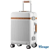 在飛比找momo購物網優惠-【Verage 維麗杰】25吋英式復古系列行李箱(雪峰白)