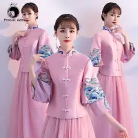 在飛比找蝦皮購物優惠-伴娘晚禮服 Maxi baju pengantin pere