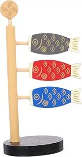 HOLIDYOYO Elegant Japanese Style Carp Flag Handmade Decor for Desk Table or Home Decor