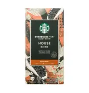 Starbucks VIA House Blend 12 Sticks Ready Brew Instant Coffee Limited Fresh