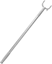 LIFKOME Retractable Clothe Pole, Long Reach Sticks for Hanging Clothes, U- Shape Fork Head Clothes Poles with Hook Balcony Pole Clothes Drying Fork for Closet, Shelf, Ceiling