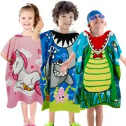Baby Hooded Towels Microfiber Wearable Hooded Bath Towel Toddlers leYid .t