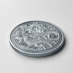 【青龍幣】瑞獸古銀硬幣 王者榮耀生肖動物紀念幣浮金屬幸運幣