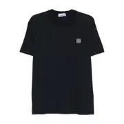 [Stone Island] Stone Island Compass-motif T-shirt XXXL BLUE