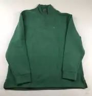 Polo Ralph Lauren Sweatshirt Mens XXL Green 1/4 Zip Long Sleeves Pullover NWT
