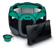 Pet Playpen Foldable Portable Dog/Cat/Kennel for Small-Medium 29x 29 X 17 in