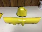 VINTAGE Yellow RAD PAD HUFFY Mongoose MX SNAP ON BMX STEM HANDLEBAR V Bar vinyl