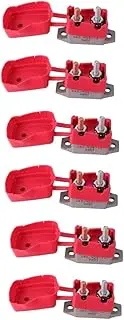CHILDWEET 6 Pcs Circuit Breaker for Boat/ship 12v/24v Auto-reset Water-resistant Boot