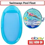 Inflatable Mesh Pool Float Floating Swimming Pool Mattress Mat Pad Bed Lounger