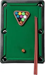 Billiard Table, Pool Table for Children, Portable Pool Table Toy, Creative Miniature Billiard Toy for Children, Desktop Pool Game for the Family