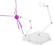 KICHOUSE Adjustable Action Figure Display Stand Model Support Stand Realistic Scene Base Holder for Collectors