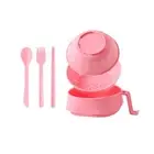 Dishwasher Safe Ramen Container Portable Soup Bowl Microwave Set with Strainer