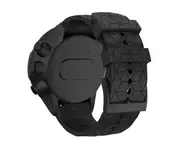 For Suunto Spartan Sport & Suunto 9 / 9 Baro / D5 Universal Football Texture Silicone Strap(Black)