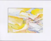 8X10 Matted Print Art Picture Jerry Garcia: 1992, Abstract
