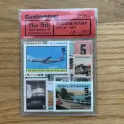 Traveler'S Note 5Th Customized Sticker Stamp Pattern Limited