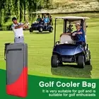 Ice Pack Cooler for Golf Bag Drink Holder Insulated Beverages Holds 6 Beer Cans