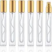 10Ml Glass Perfume Spray Bottle for Men & Women. Refillable Glass Atomizer with