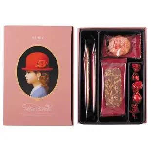 日本 高帽子 赤い帽子 節慶婚禮 紅帽子 附提袋 輕巧紙盒款 喜餅喜糖 鐵盒款 婚宴 新年餅乾糖果綜合禮盒