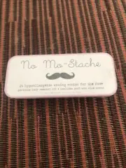 No Mo-Stache 24 Hypoallergenic Face Waxing Strips SEALED