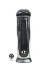 Lasko 150 sq ft Electric Ceramic Tower Heater 22.5" H 120V 1500 W Adj Thermostat