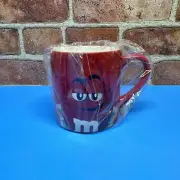 M&M Ceramic Coffee Mug Read Looks Good On Me Collectors 2020 Red White Inside