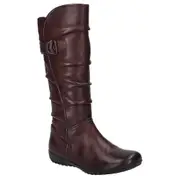 Josef Seibel Naly 23 Womens Long Boots Bordeaux 6 Uk/39 Eu