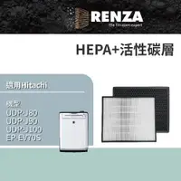 在飛比找ETMall東森購物網優惠-RENZA濾網 適用Hitachi日立UDP-J80 J90