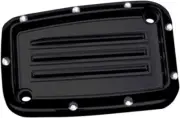 Covingtons Front Brake Master Cylinder Covers Black Dimpled C1176-B Gloss