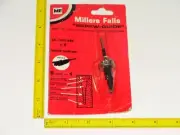 Millers Falls Screwmate Adjustable Boatbuilder NOS Countersink Drill Bit 5 6 & 7