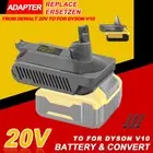New Upgrade V10 Adapter for Dewalt 20V 60V Battery Convert to for Dyson SV12 V10