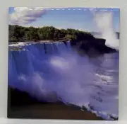 Niagara Falls Canada Ceramic Tile Trivet Coaster Travel Souvenir 4" x 4"