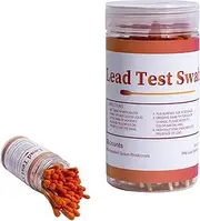 Bylesary 30/60 pcs Lead Testing Kit, Personal Home Laboratory Test Swabs Lead Swab Testing Tool, Instant Lead Test Kit Rapid Test Results In 30 Seconds, for Paint, Dishes, Toy, Glass, Metal, Wood