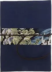 Angoily Ornamental Decorative Cloth Book Cover Protector for Notebooks Stylish Book Sleeve for Journals and Diaries Handmade Book Accessory Choice