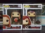 Funko Pop Wanda Vision Bundle, Wanda 70S, & Scarlet Witch