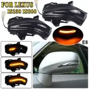 2X LED Dynamic Mirror Turn Signal Light For Lexus IS250 IS300C LS460 ES240 06-12 (for: Lexus)
